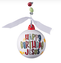 Load image into Gallery viewer, Happy Birthday Jesus Cupcake Ornament
