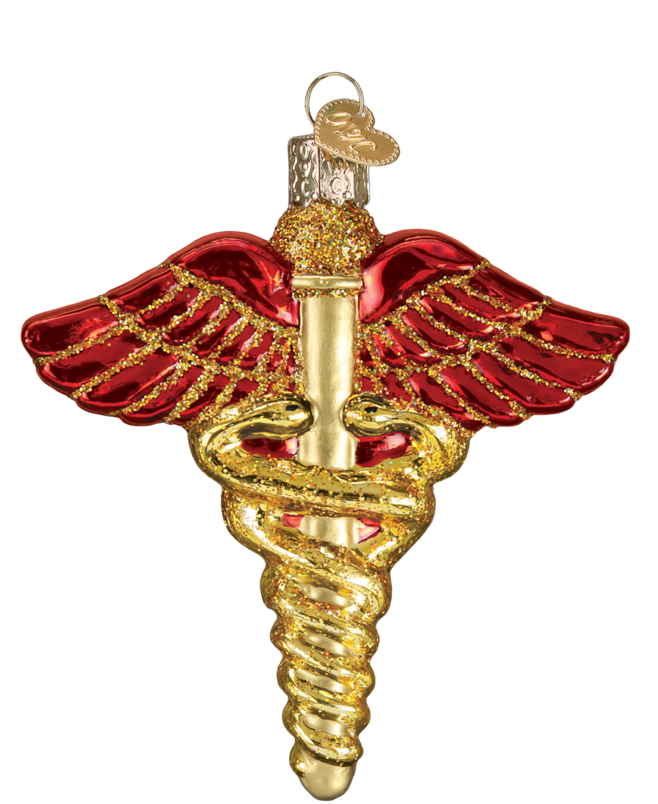 Medical Symbol Ornament - Old World Christmas