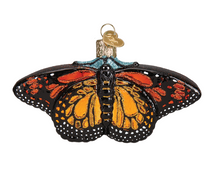 Load image into Gallery viewer, Monarch Butterfly Ornament - Old World Christmas
