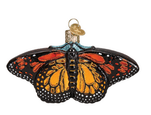 Load image into Gallery viewer, Monarch Butterfly Ornament - Old World Christmas
