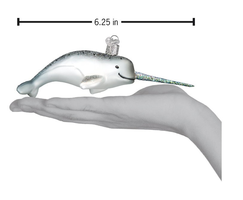 Narwhal Ornament - Old World Christmas