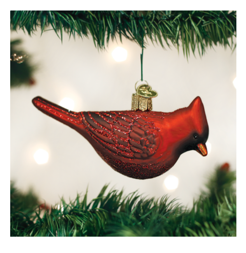 Northern Cardinal Ornament - Old World Christmas