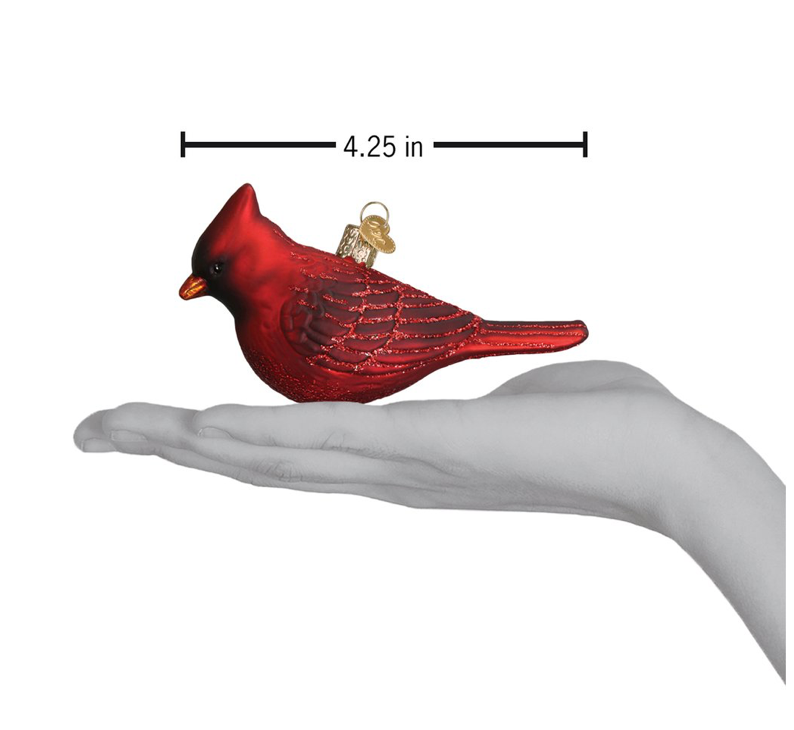 Northern Cardinal Ornament - Old World Christmas