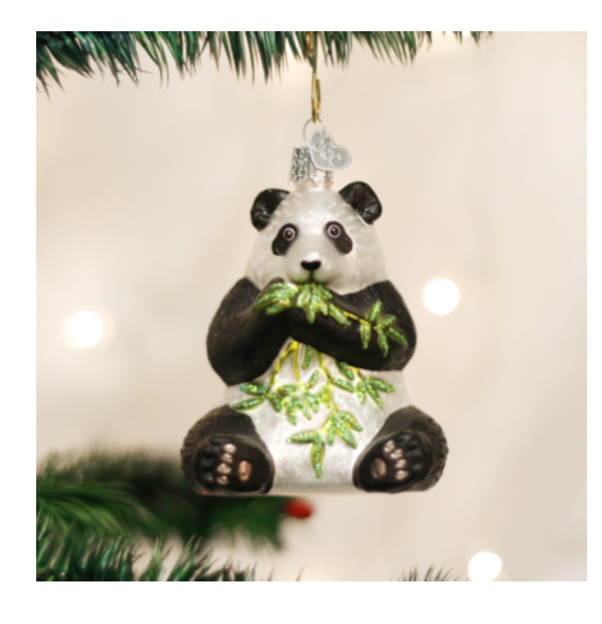 Panda Ornament - Old World Christmas