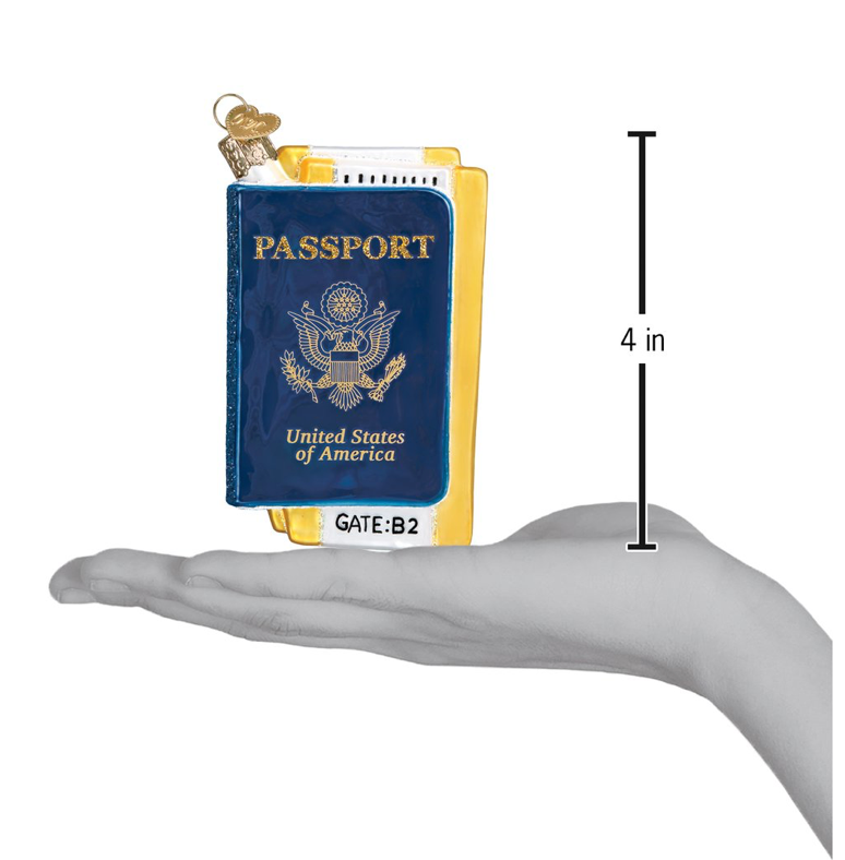 Passport Ornament - Old World Christmas