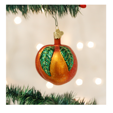 Load image into Gallery viewer, Peach Ornament - Old World Christmas
