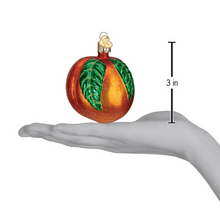 Load image into Gallery viewer, Peach Ornament - Old World Christmas
