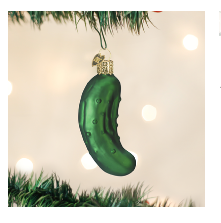 Pickle Ornament - Old World Christmas