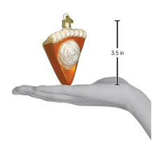Load image into Gallery viewer, Piece Of Pumpkin Pie Ornament - Old World Christmas
