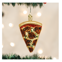 Load image into Gallery viewer, Pizza Slice Ornament - Old World Christmas
