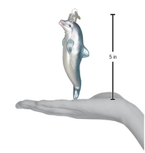 Load image into Gallery viewer, Playful Dolphin Ornament - Old World Christmas
