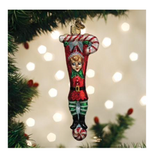 Load image into Gallery viewer, Playful Elf Ornament - Old World Christmas
