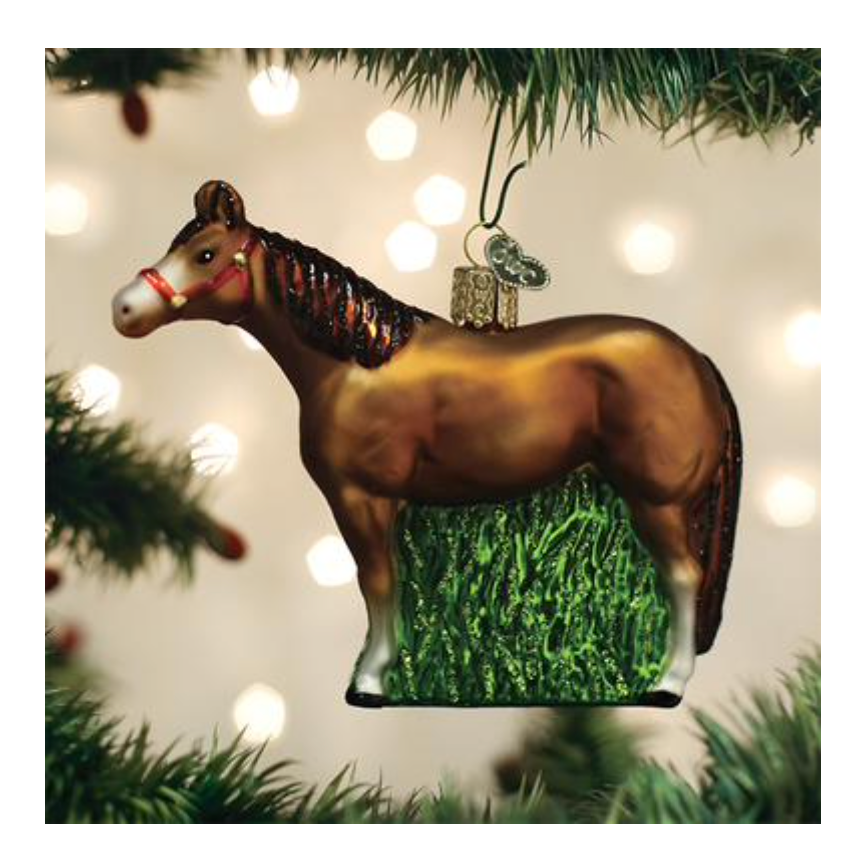 Quarter Horse Ornament - Old World Christmas