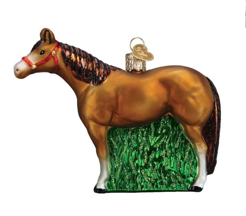 Quarter Horse Ornament - Old World Christmas