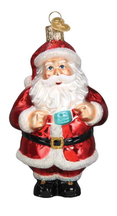 Santa Revealed Ornament - Old World Christmas