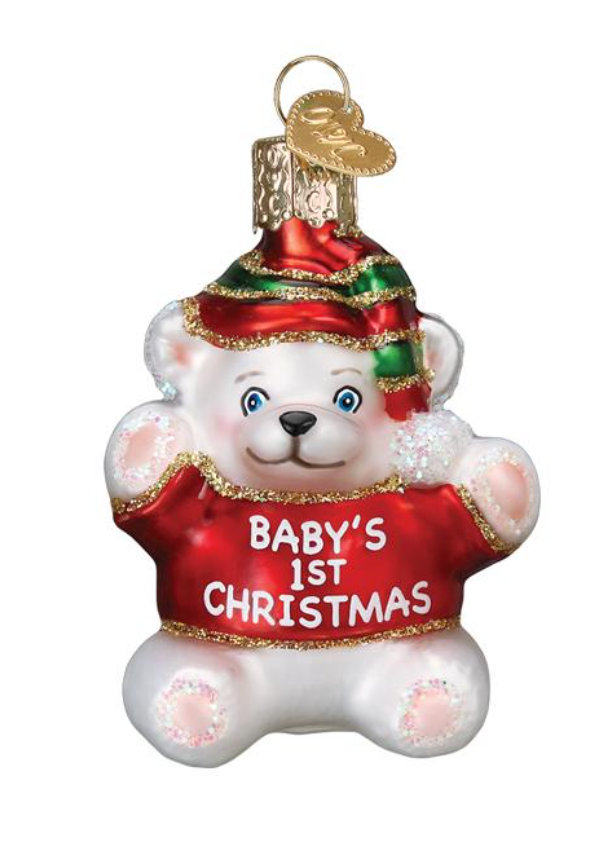 Baby’s 1st Christmas Ornament - Old World Christmas