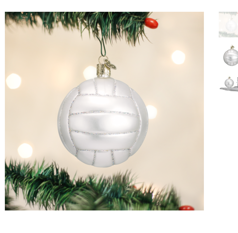Volleyball Ornament - Old World Christmas