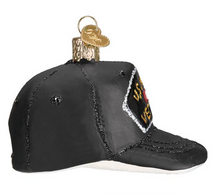 Load image into Gallery viewer, Veteran&#39;s Cap Ornament - Old World Christmas
