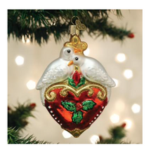 Load image into Gallery viewer, Two Turtle Doves Ornament n- Old World Christmas

