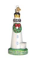 Load image into Gallery viewer, Ocracoke Lighthouse Ornament - Old World Christmas
