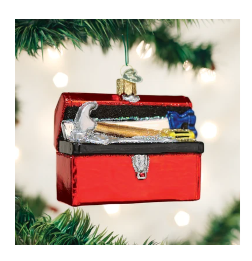 Toolbox Ornament - Old World Christmas
