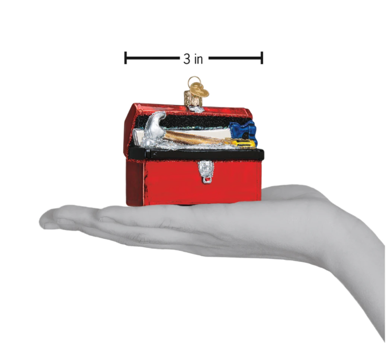 Toolbox Ornament - Old World Christmas