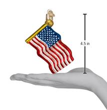 Load image into Gallery viewer, Star Spangled Banner Ornament - Old World Christmas
