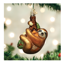 Load image into Gallery viewer, Sloth Ornament - Old World Christmas
