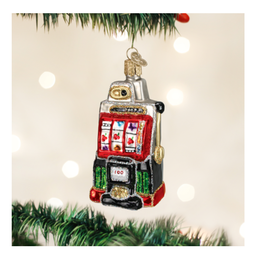 Slot Machine Ornament - Old World Christmas