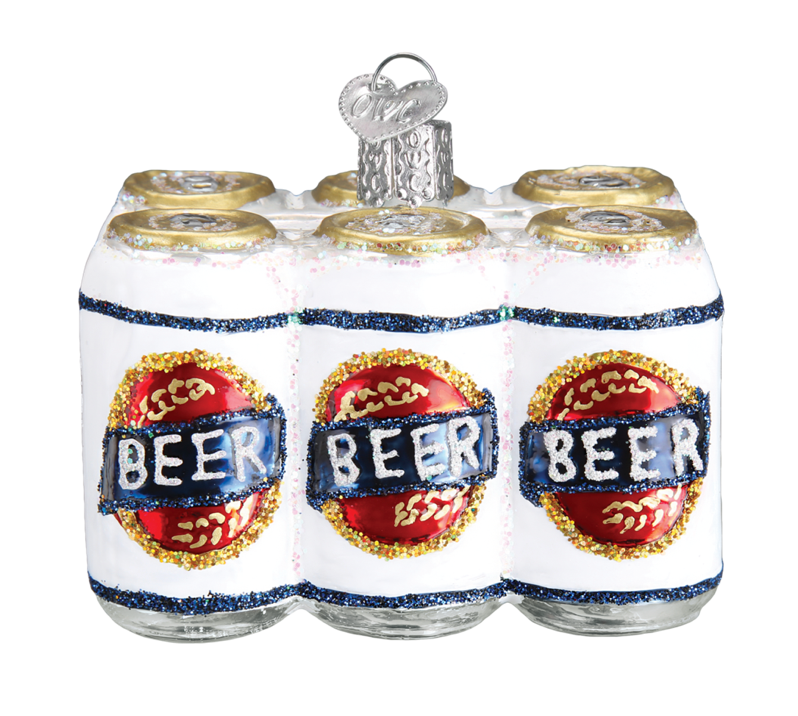 Six Pack Of Beer Ornament - Old World Christmas