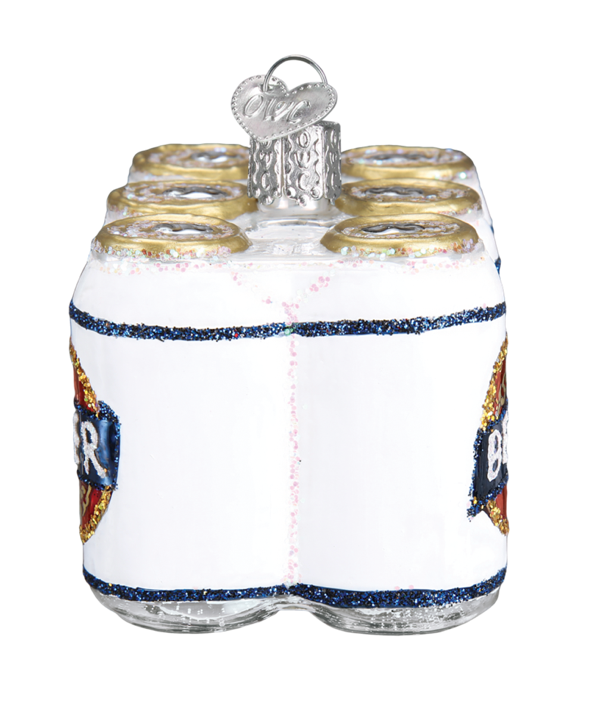Six Pack Of Beer Ornament - Old World Christmas
