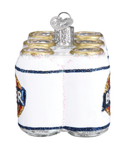 Load image into Gallery viewer, Six Pack Of Beer Ornament - Old World Christmas
