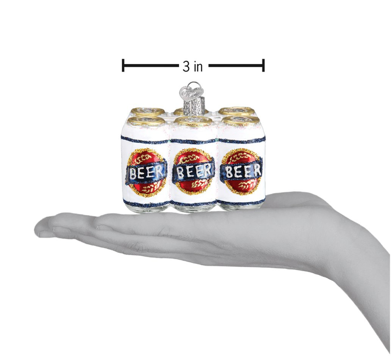 Six Pack Of Beer Ornament - Old World Christmas