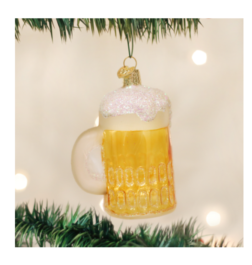 Mug Of Beer Ornament - Old World Christmas