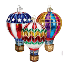 Load image into Gallery viewer, Hot Air Balloon Ornament - Old World Christmas
