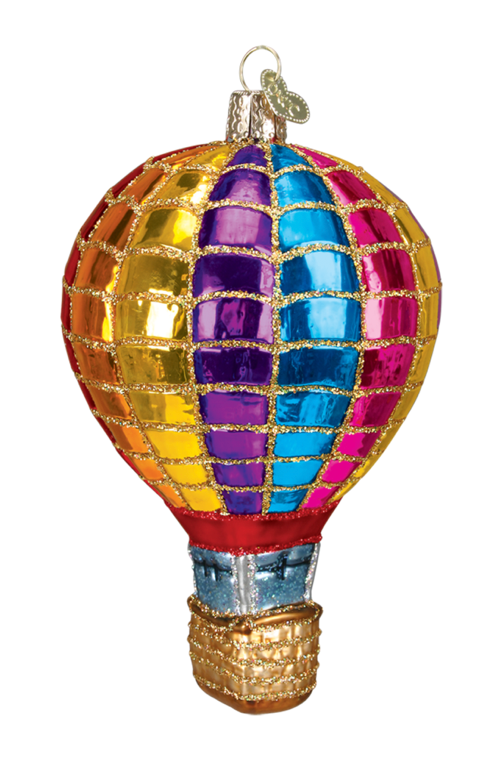 Hot Air Balloon Ornament - Old World Christmas