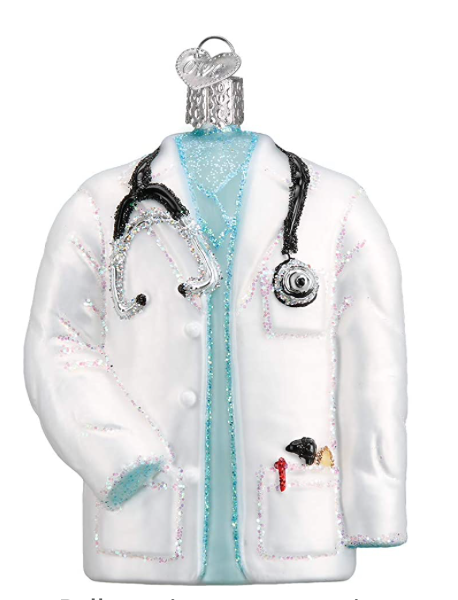 Doctor's Coat Ornament - Old World Christmas
