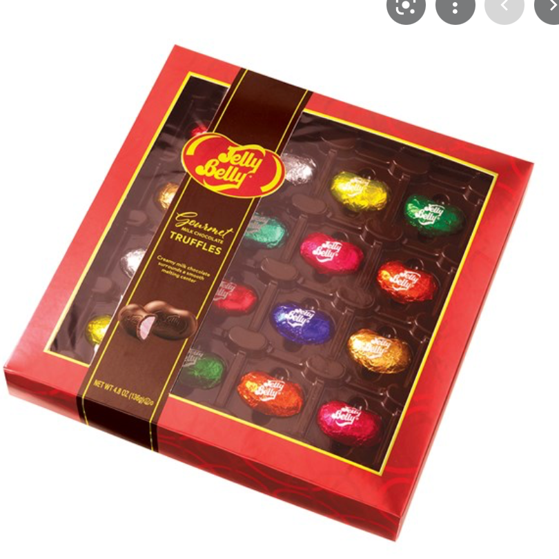 Jelly Belly Gourmet Truffles 4.8 oz box