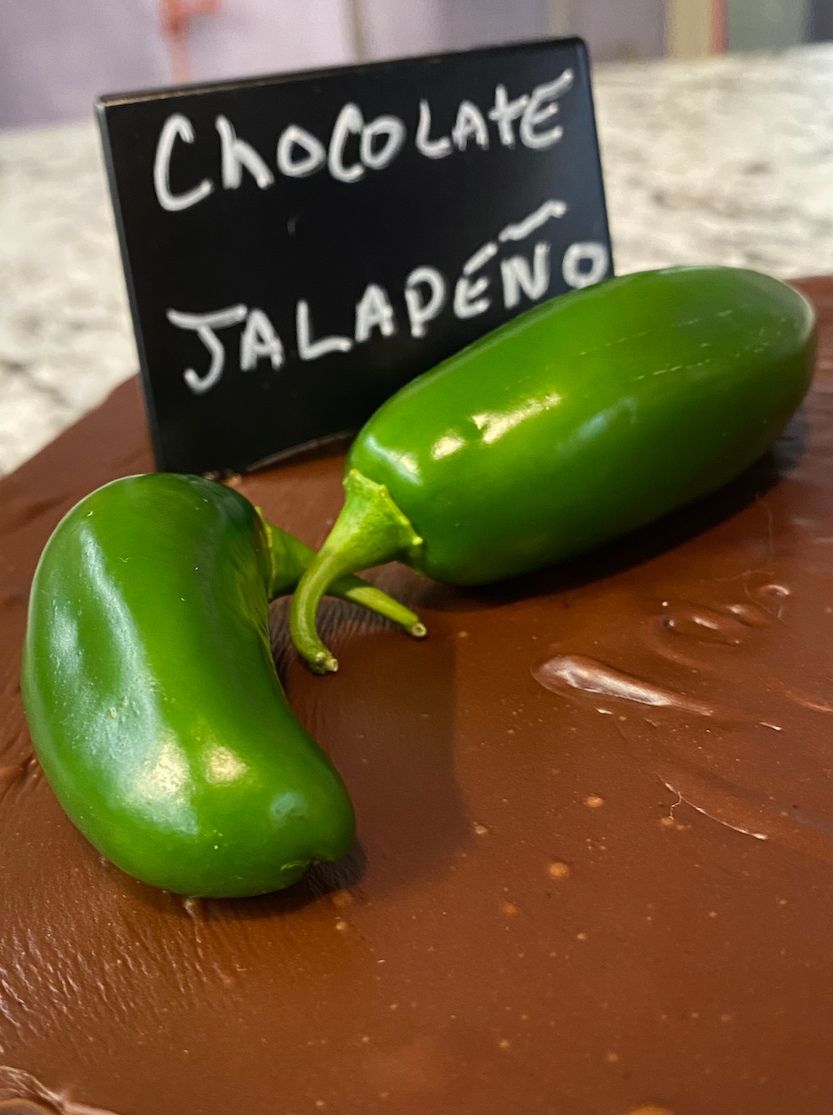 Chocolate Jalapeno Fudge