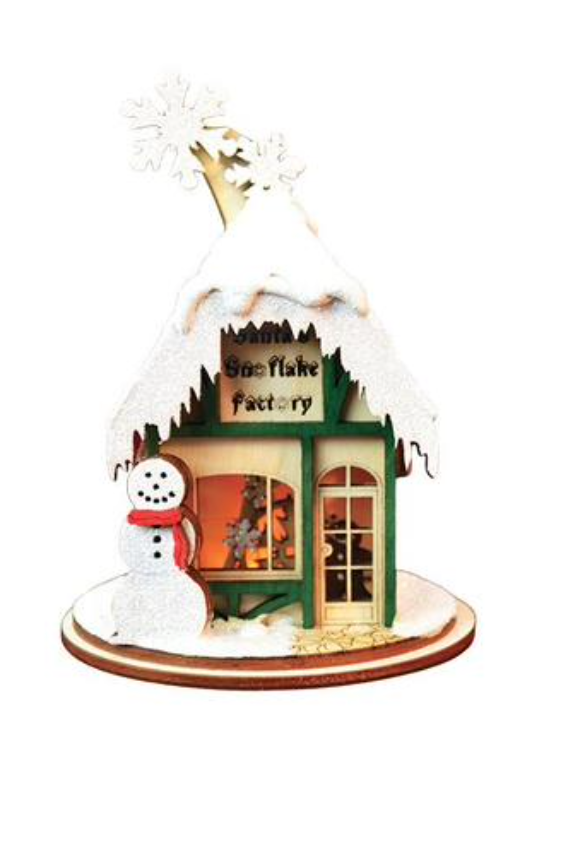 Santa's Snowflake Factory - Ginger Cottages