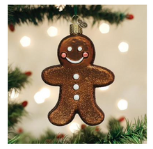 Load image into Gallery viewer, Ginger Cottages Gingerman Ornament - Old World Christmas
