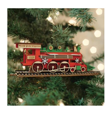 Load image into Gallery viewer, Santa&#39;s North Pole Express Engine- Ginger Cottages
