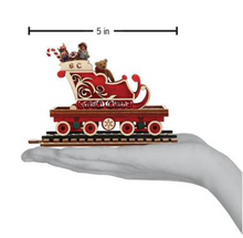 Load image into Gallery viewer, Santa&#39;s North Pole Express Sleigh Car- Ginger Cottages
