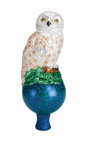 Load image into Gallery viewer, Owl Tree Topper Ornament - Old World Christmas

