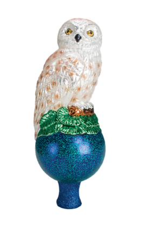 Owl Tree Topper Ornament - Old World Christmas