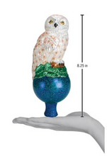 Load image into Gallery viewer, Owl Tree Topper Ornament - Old World Christmas
