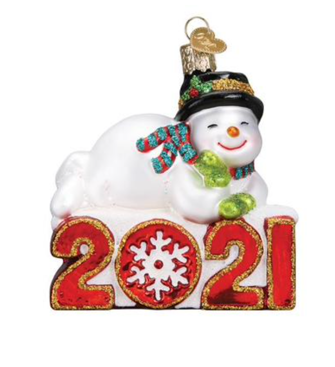 2021 Snowman Ornament - Old World Christmas