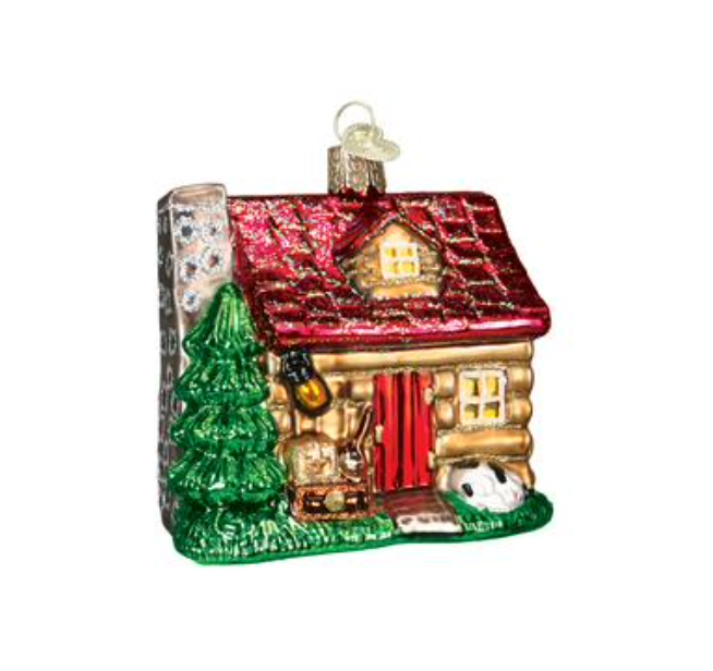 Lake Cabin Ornament - Old World Christmas