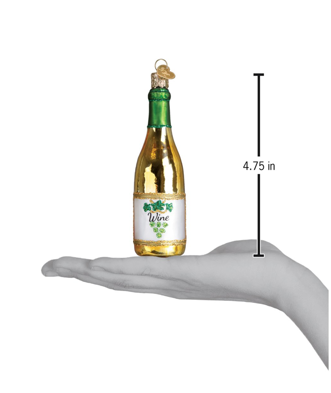 White Wine Bottle Ornament - Old World Christmas