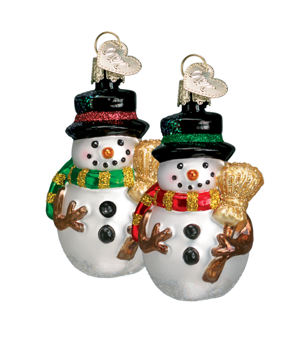Miniature Mr. Snowy Ornament - Old World Christmas